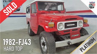 🔧 1982 Toyota Land Cruiser Fj43 🔥 Restoration Process | FJ Classics