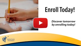 Enroll Today, Discover Tomorrow at WCSD