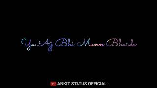 Besharam Bewafa - Lyrics  Video Status  B Praak Jaani | Divya Khosla | ANKIT STATUS OFFICIAL