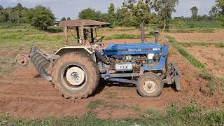 รถไถFORD 6610 เก่านอก10ปี เพลาเดียวปั้นคันนา ท่อดังลั่นทุ่ง แรงทะลุทุ่งนา tractor