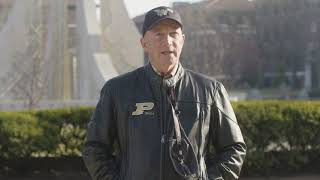 President Daniels Welcomes Back Purdue Students