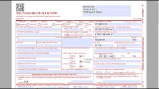 Medicare CMS 1500 OP Filbert