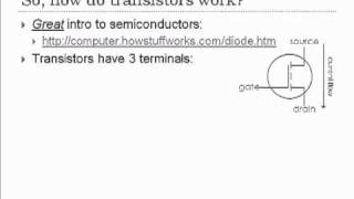 Bits, Binary, Boolean Logic and Computers