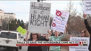 Rally held to save Affordable Care Act