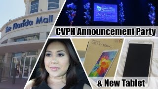 CVPH Announcement Party \u0026 New Tablet | VLOG