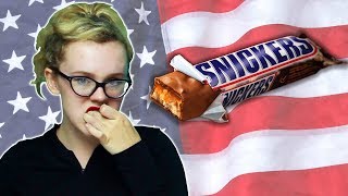 Irish People Try American Snickers