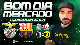 Planejamento para Trader Esportivo - Dia 21/01/25