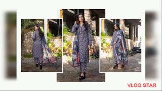 IDENTIC SEPARATE VOL 2 PRINTED LAWN COLLECTION 3 PCS