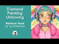 Diamond Painting Unboxing -Diamond Art Club - Rainbow Head