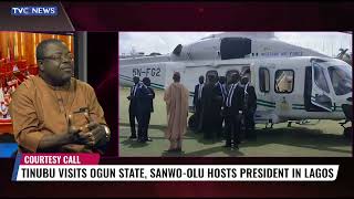 Tinubu Visits Ogun State, Sanwo-Olu Hosts President In Lagos