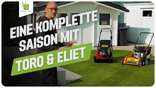 🌱 Perfektes Mähbild ohne Spindelmäher? Toro eProStripe 560 + Eliet E450 im Setup 🌱