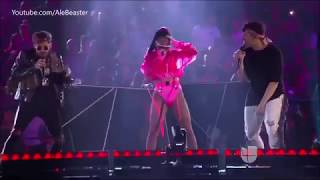 Mau y Ricky ft  Becky G - Mal de la Cabeza En vivo en los Premios Juventud