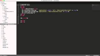 Ruby on Rails File Setup