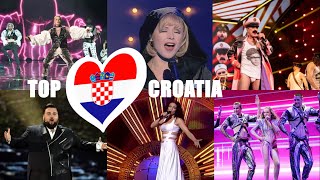 Worst to best result — 🇭🇷 Croatia in the Eurovision Song Contest (1993–2024)