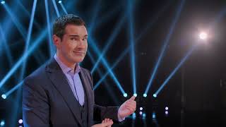 Jimmy Carr on Holocaust & Jehovah's Witnesses Joke | HIS DARK MATERIAL
