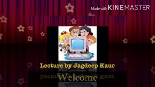 Computer lab activity class-1 chapter-1