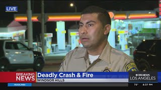 CHP provides updates on deadly crash in Windsor Hills, with 6 people killed