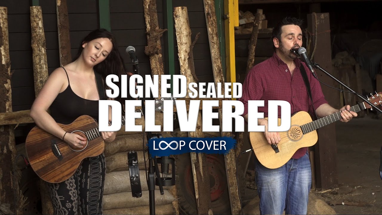 Signed, Sealed, Delivered // The Distance (Acoustic Loop Cover) - YouTube