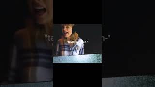 Taylor can't sing?? Don't blame me (bts recording) #taylorswift #taylorswiftlive