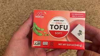 おっさんのアメリカ暮らし・森永の豆腐を食べる　Life of a Japanese guy in California/ Eat Morinaga Tofu