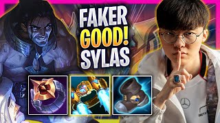 FAKER IS SO GOOD WITH SYLAS! - T1 Faker Plays Sylas MID vs Annie! | Season 2025