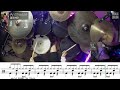 검정치마 antifreeze 드럼악보 kpopdrum drum tutorial drum score blackskirt 안티프리즈