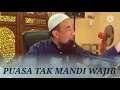 Puasa tapi belum mandi wajib | Ustaz Azhar Idrus