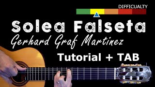 Solea Falseta Tutorial by Gerhard Martinez: Master Pulgar Technique with Tablature