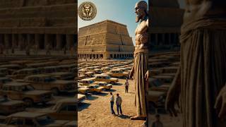 Unveiling the Colossal Egyptian Giants: Builders of the Great Pyramid #ancienthistory #ancient