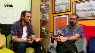 On the couch with Hariharan
