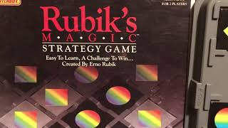 Rubik’s Magic Strategy Game (1987) Matchbox 1980s 80sThen80sNow