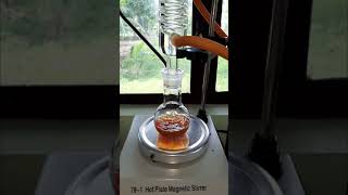 Refluxing Ethyl Alcohol in  Potassium Dichromate