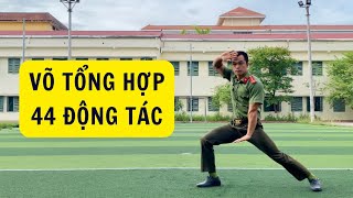 VÕ TỔNG HỢP 44 ĐỘNG TÁC PHÂN THẾ- ĐỘI TUYỂN CÔNG AN TỈNH THÁI BÌNH