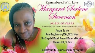 Live  Stream of Funeral Service for Margaret Serlene Stevenson