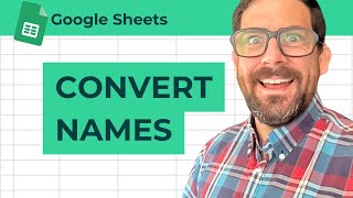 How to Convert Full Names to Initials in Google Sheets
