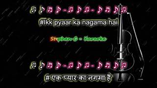Ek Pyar ka Nagma - Shor - (Duet) KARAOKE Highlighted Lyrics