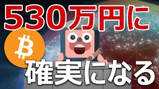 ビットコインが来年530万円になる分析結果はいい線いってる