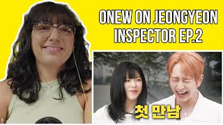 What happens when the two unfunny ones of TWICE, SHINee meet! The Inspector Ep.2 ONEW  | REACTION