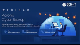 Webinar: Cyber Backup facil y seguro con Acronis