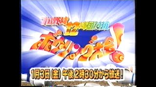 2003年1月3日（金） 正月番組番宣  TSCテレビせとうち「プロ野球12球団対抗　ボウリング大会」