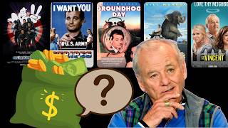 🎬💰 Bill Murray's Movie Paychecks Revealed | Hits, Flops & Big Money