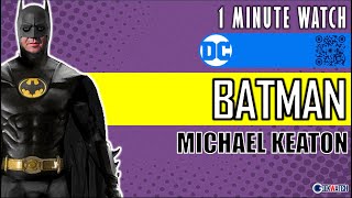 Michael Keaton is Batman in 1 Minute DC Spotlight