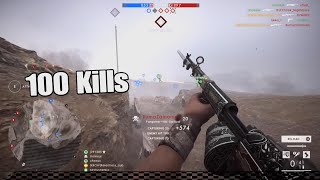 BF1: Enjoyfull medic round 100 kills [conquest full gameplay]