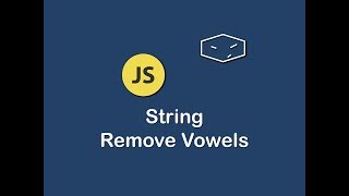 string remove vowels in javascript