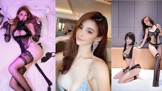 Hot girl dancing on Chinese tiktok|2022 tictok 2 Phut Hon remix|Most viral video on|douyin抖音