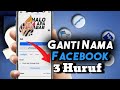 TERBARU!!! Ganti Nama Fb 3 Huruf- cara merubah nama facebook menjadi 3 huruf