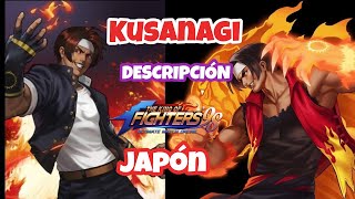 KUSANAGI DESCRIPCIÓN - KOF 98 UM OL JAP [JAPÓN]