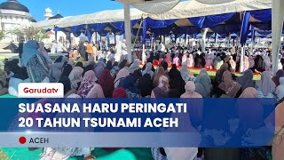 Momen Penuh Haru, 20 Tahun Tsunami Aceh Diperingati dengan Doa dan Zikir Bersama