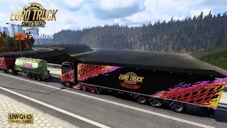 #72 ETS2 10周年ペイントでpromodsマップ配送 21:9