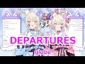 【Romaji lyrics】DEPARTURES・globe【FUWAMOCO/stream（2024/1/14）】